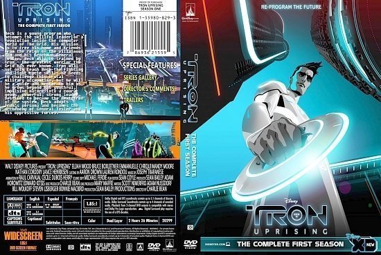 dvd cover Tron Uprising Season 1