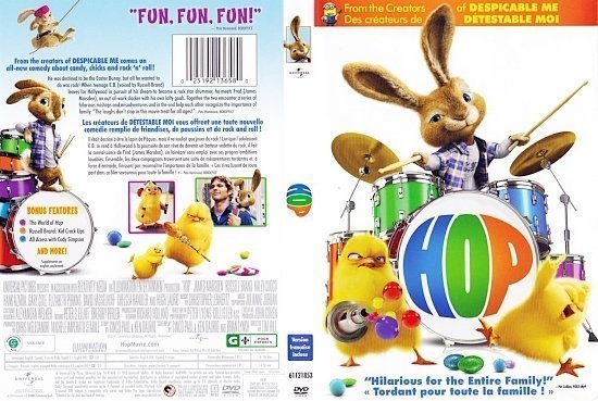 dvd cover Hop English French