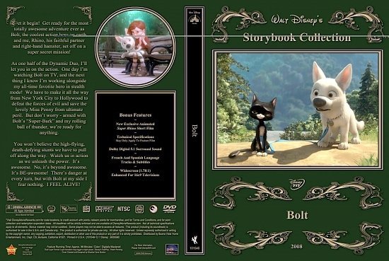 dvd cover Bolt