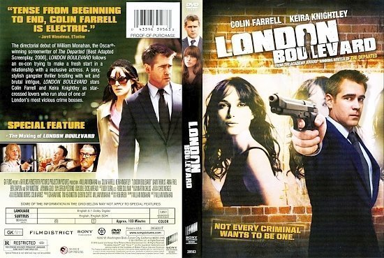 dvd cover London Boulevard