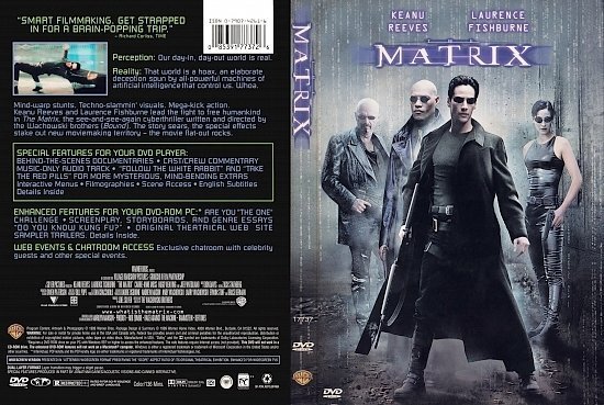 dvd cover The Matrix (1999) WS R1