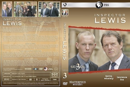 dvd cover Inspector Lewis Series 3