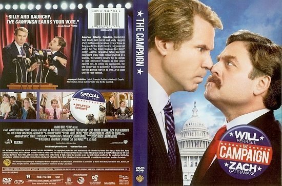 dvd cover The Campaign WS R1