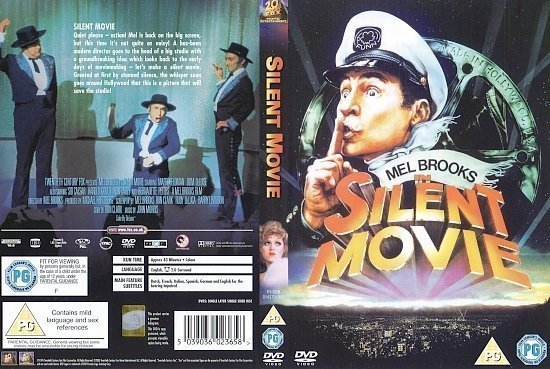dvd cover Silent Movie (1976) R2