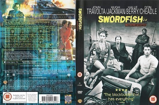 dvd cover Swordfish (2001) R2