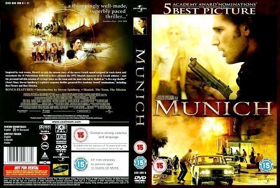 dvd cover Munich (2005) R2