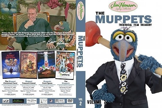 dvd cover Jim Henson Legacy Collection The Muppets Theatrical Film Treasury: Volume