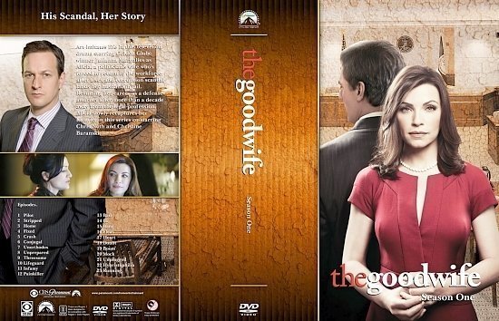 dvd cover The Good Wife Season 1 Large