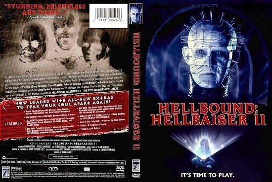 dvd cover hellraiser2