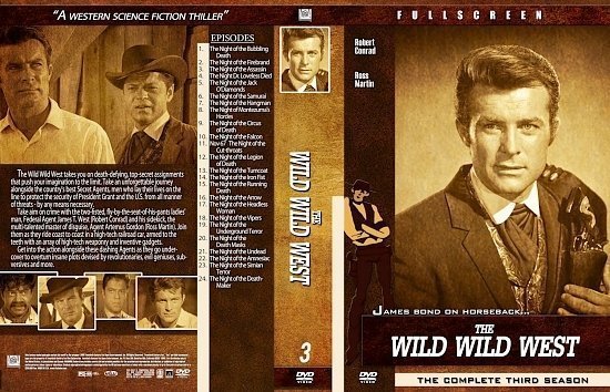 dvd cover Wild Wild West Season 31