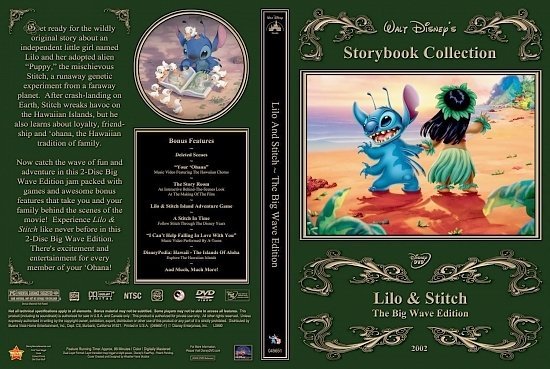 dvd cover Lilo & Stitch The Big Wave Edition