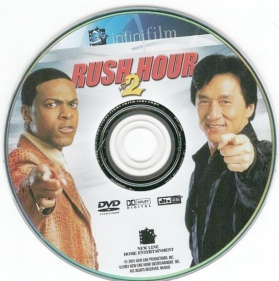 dvd cover Rush Hour 2 (2001) R1