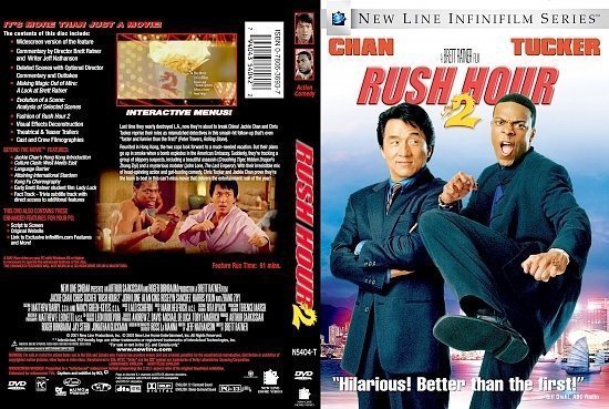 dvd cover Rush Hour 2 (2001) R1
