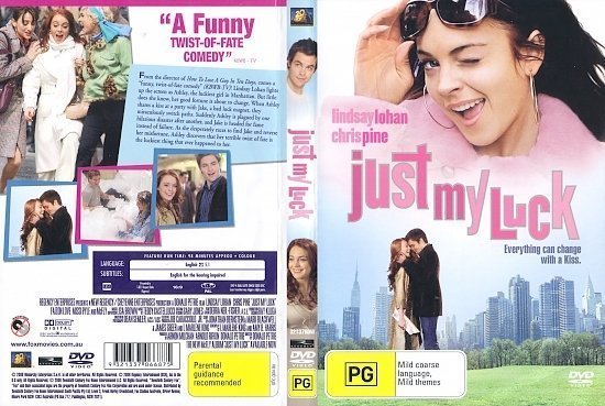 dvd cover Just My Luck (2006) WS R4