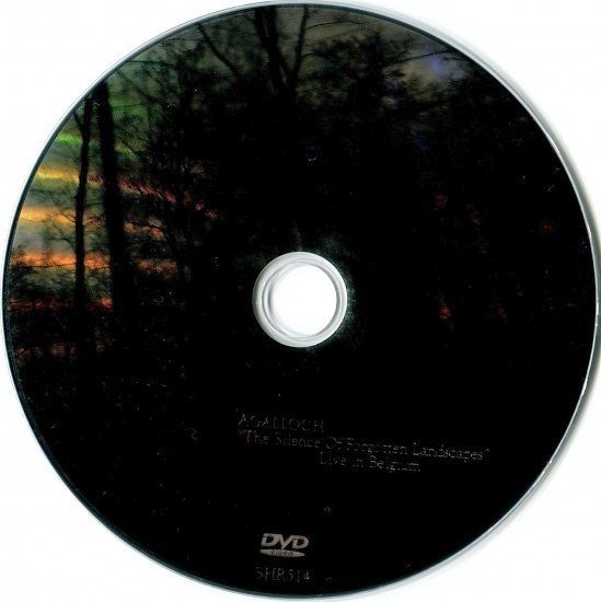 dvd cover Agalloch -The Silence Of Forgotten Landscapes (2009)