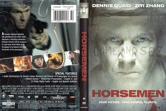 dvd cover Horsemen (2009) R1