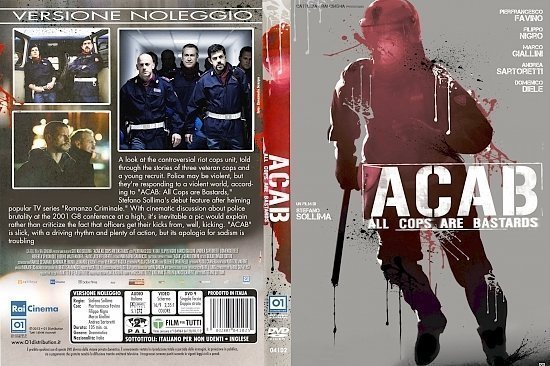 dvd cover A.C.A.B.: All Cops Are Bastards R2