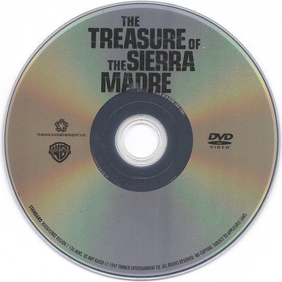 dvd cover The Treasure of the Sierra Madre (1948) FS R1