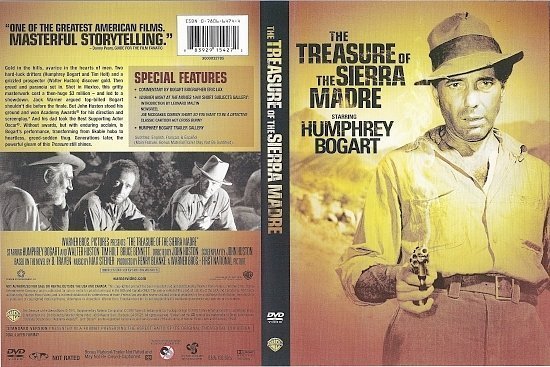dvd cover The Treasure of the Sierra Madre (1948) FS R1