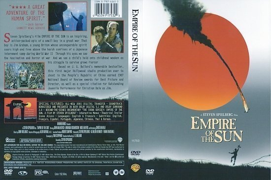 dvd cover Empire Of The Sun (1987) WS R1