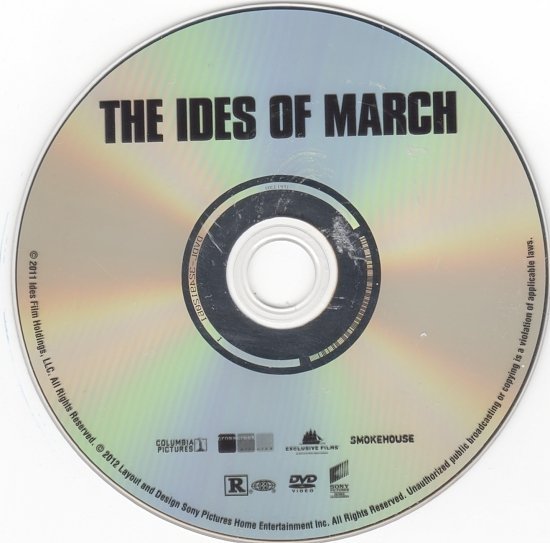 dvd cover The Ides of March (2011) WS R1
