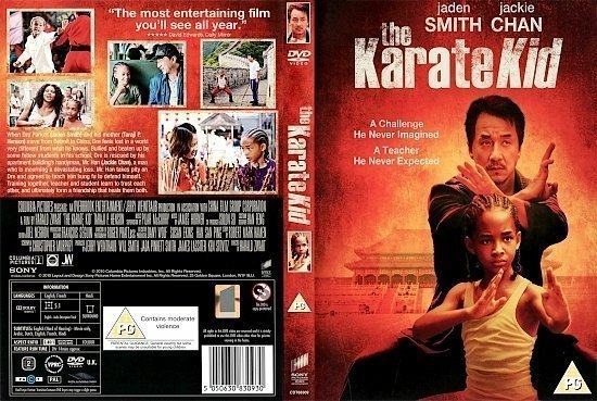 dvd cover The Karate Kid (2010) R1 & R2