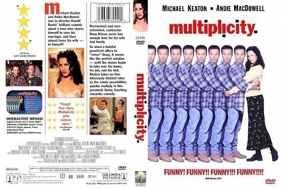 dvd cover Multiplicity