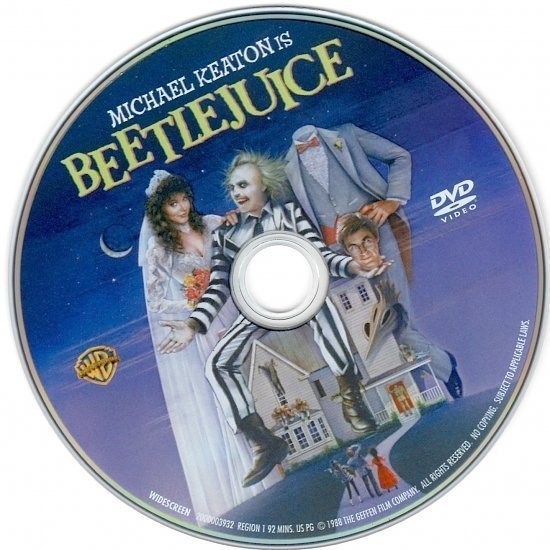 dvd cover Beetlejuice (1988) CE WS R1
