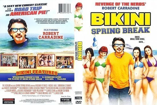 dvd cover Bikini Spring Break