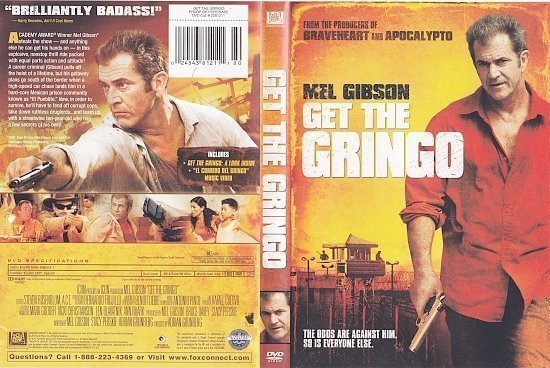 dvd cover Get The Gringo WS R1