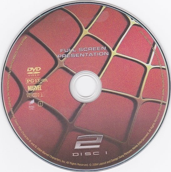 dvd cover Spider-Man 2 (2004) FS SE