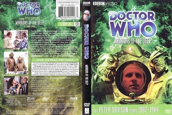 dvd cover Doctor Who Warriors Of The Deep