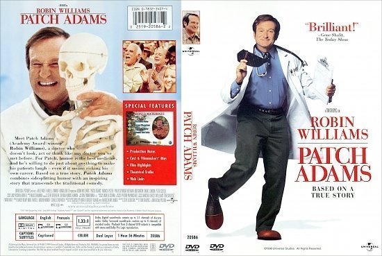 dvd cover Patch Adams (1998) WS CE R1