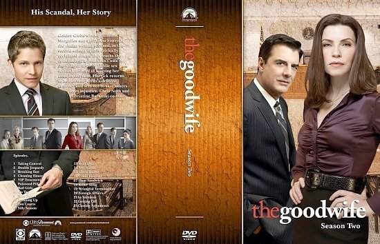 dvd cover The Good Wife Season 2 Large