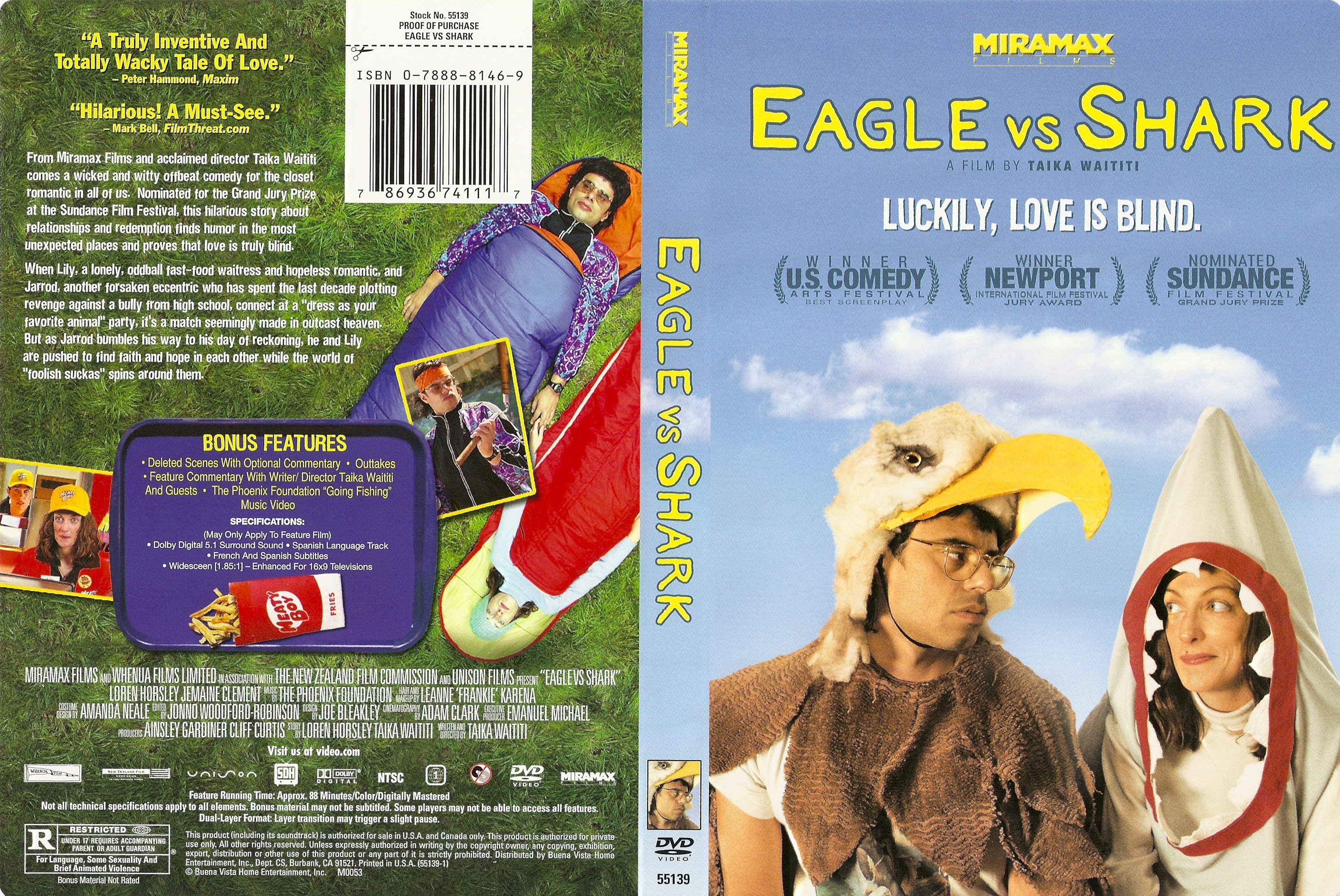 Lucky loving. Eagle vs Shark (2007). Eagle versus Sharks. Eagle Shark.