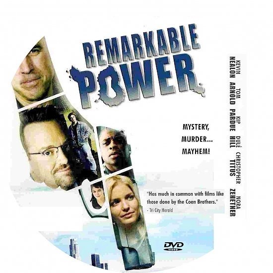 dvd cover Remarkable Power (2008) R0