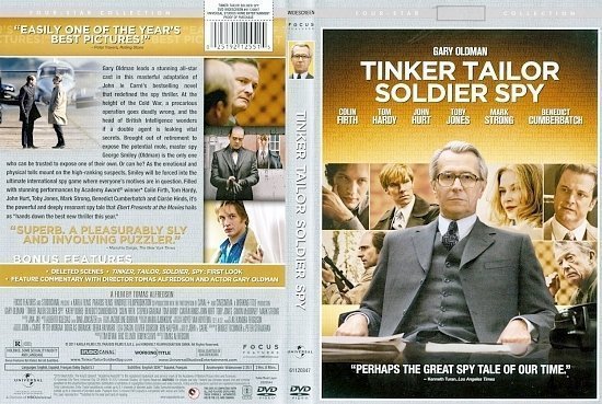 dvd cover Tinker Tailer Soldier Spy