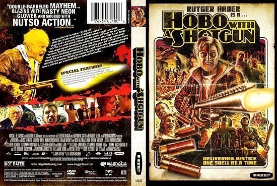 dvd cover Hobo With A Shotgun (2011) R1
