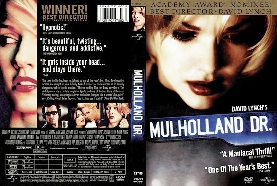 dvd cover Mulholland Dr. (2001) WS R1