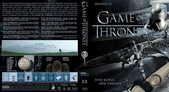 dvd cover Game of Thrones Season 2
