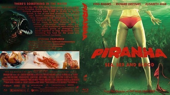 dvd cover Piranha