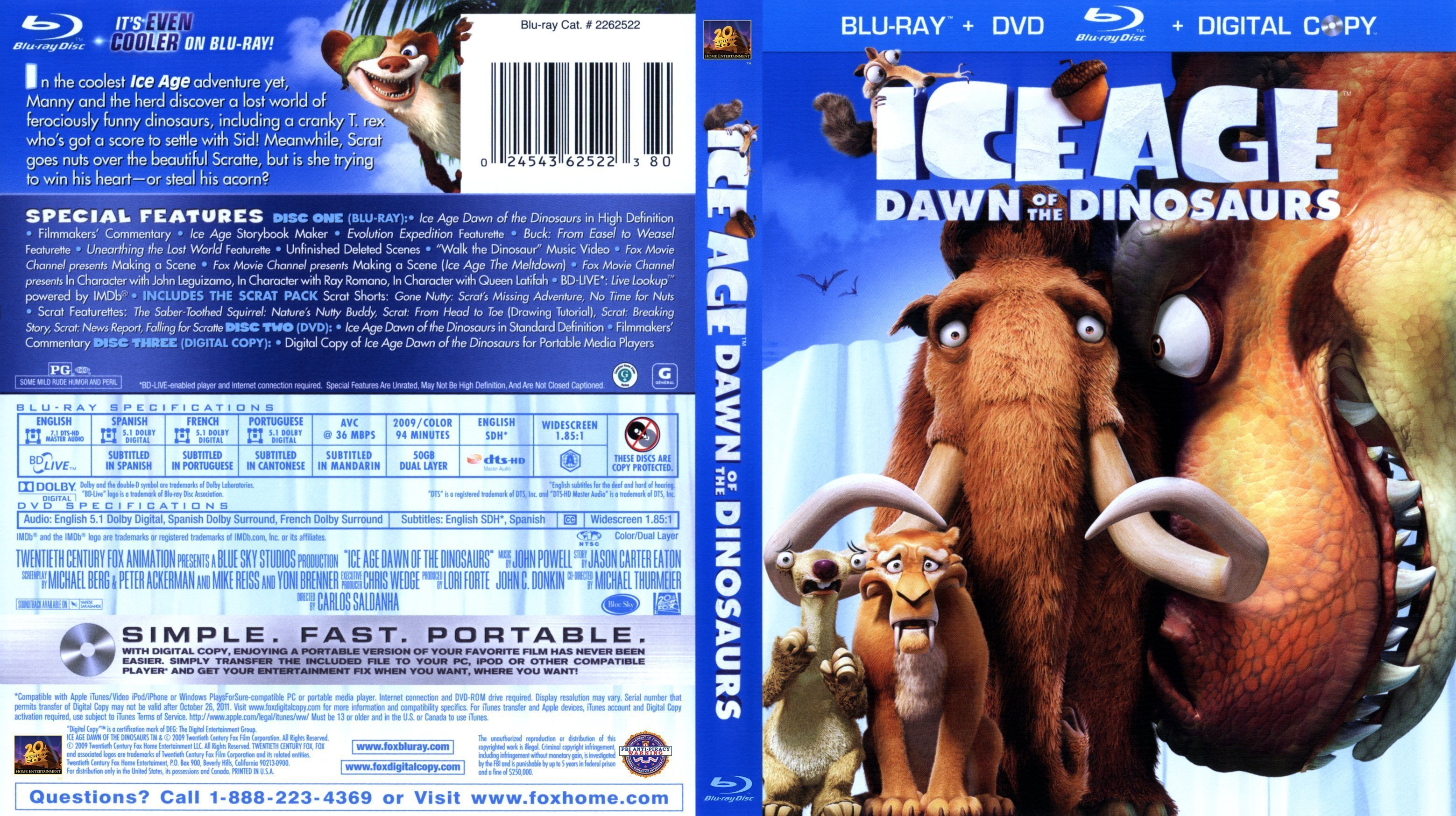 Ice age the scrat pack dvd