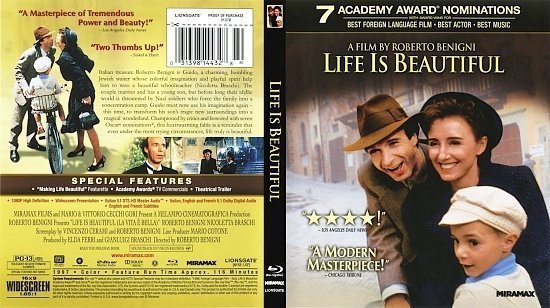 dvd cover Life Is Beautiful