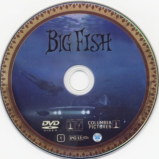 dvd cover Big Fish (2003) R1