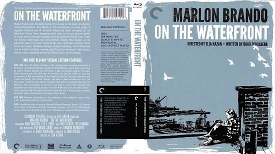dvd cover On The Waterfront