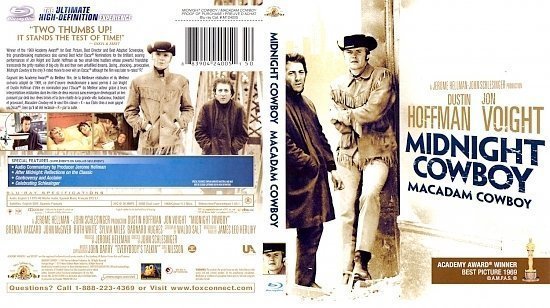 dvd cover Midnight Cowboy Macadam Cowboy