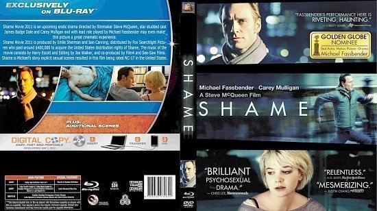 dvd cover Shame