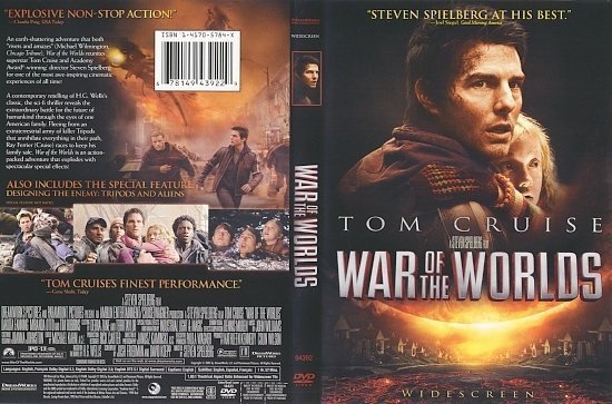 dvd cover War Of The Worlds (2005) LE WS R1