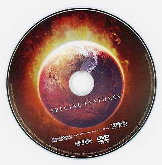 dvd cover War Of The Worlds (2005) LE WS R1