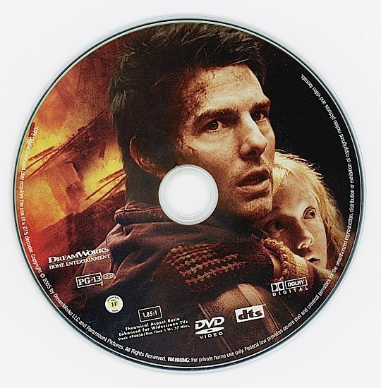 dvd cover War Of The Worlds (2005) LE WS R1